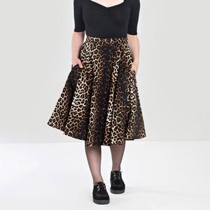 Hell bunny leopard skirt